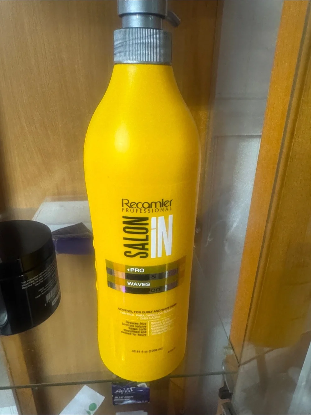 SALONI Bright Yellow Waves Styling Lotion